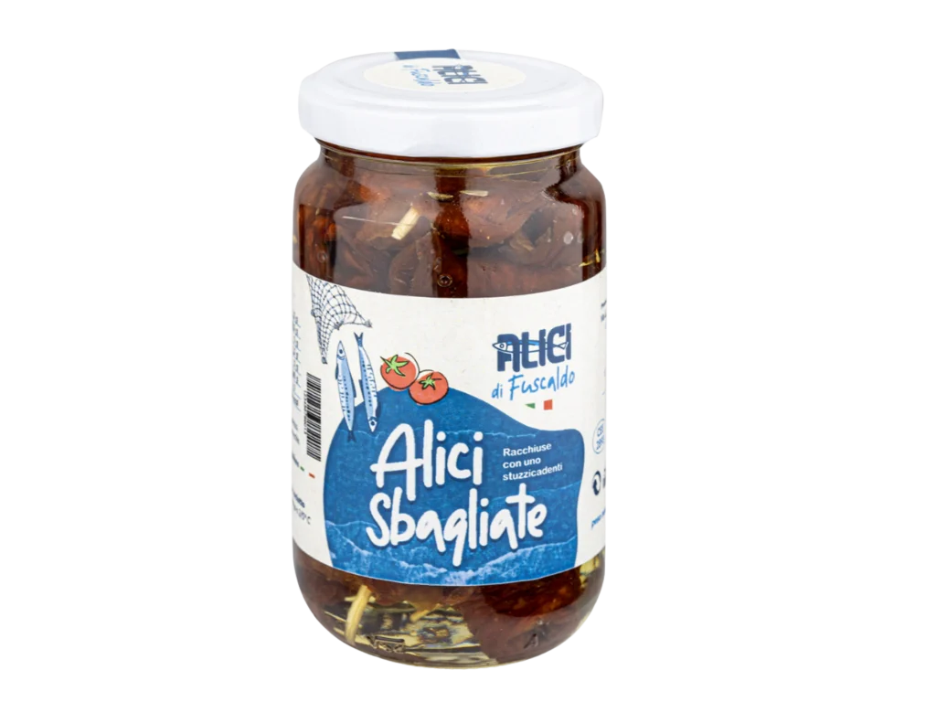 Alici sbagliate 200 g - Alici di Fuscaldo