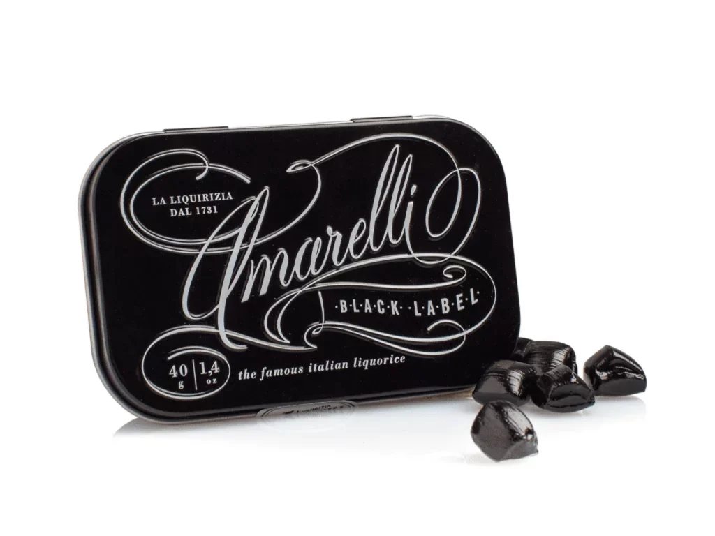 Black Label Liquirizia Pura Senza Glutine 40g | Amarelli