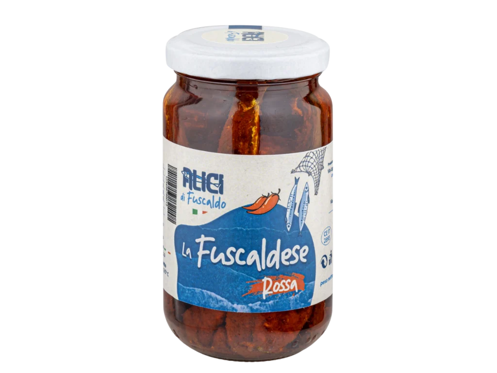 Fuscaldese rossa 200g - Alici di Fuscaldo