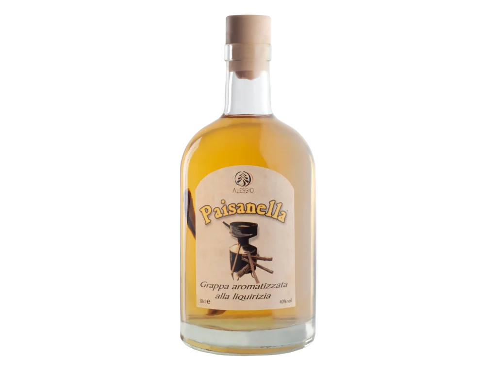 Grappa Paisanella Aromatizzata alla Liquirizia 50cl | Sapori Silani