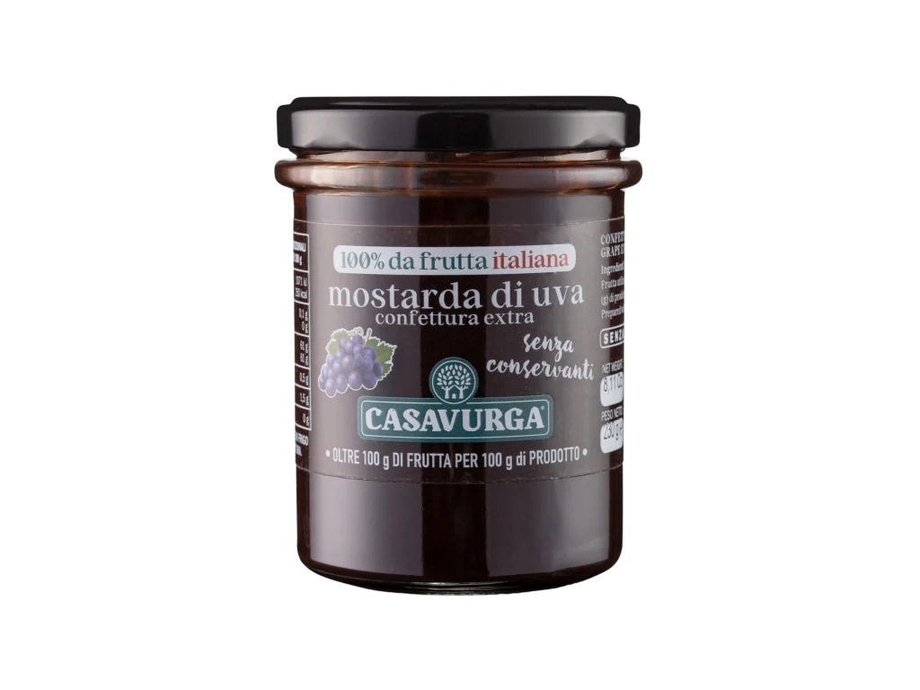Mostarda di Uva Confettura Extra 230g | Casavurga