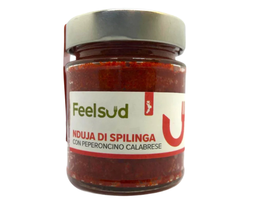 'Nduja di Spilinga con Peperoncino Calabrese 180g - Feelsud
