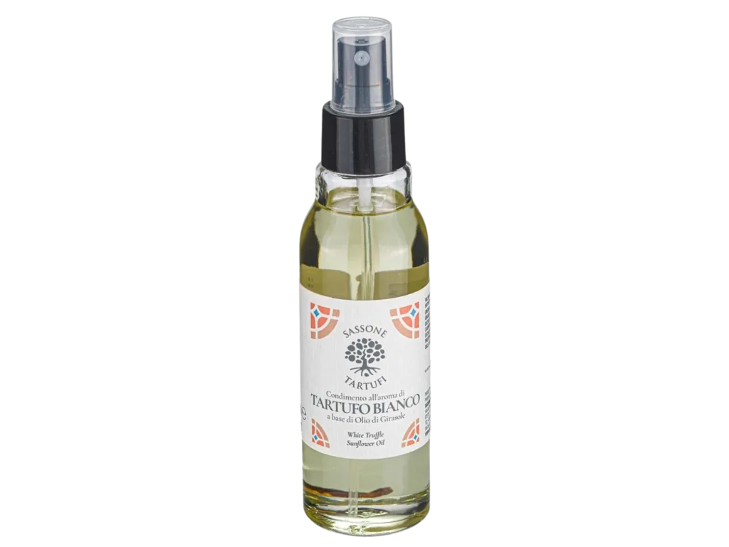 Olio di Girasole al Tartufo Bianco Spray 100ml | Sassone Tartufi