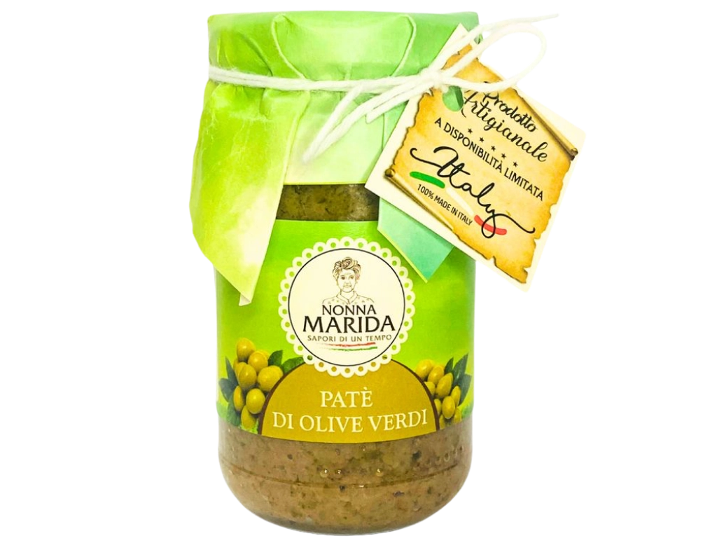 Pat&eacute; di Olive Verdi 212 ml - Nonna Marida