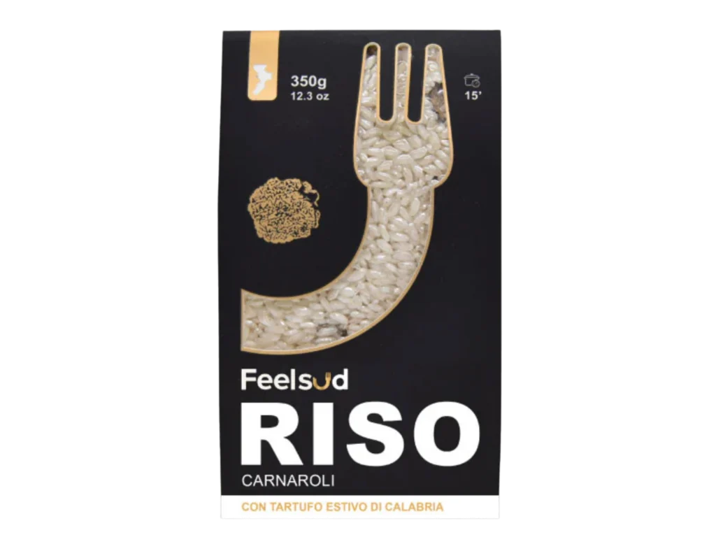 Riso Carnaroli con Tartufo Estivo di Calabria 350g - Feelsud