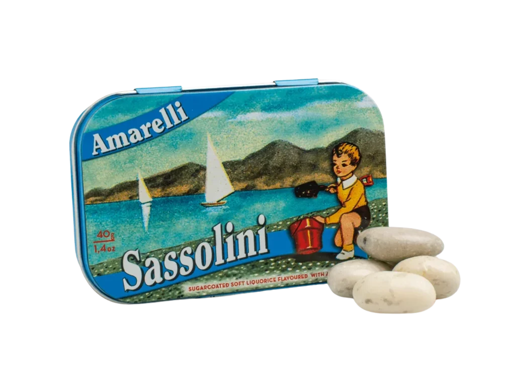 Sassolini Liquirizia Confettata all'Anice 40g | Amarelli