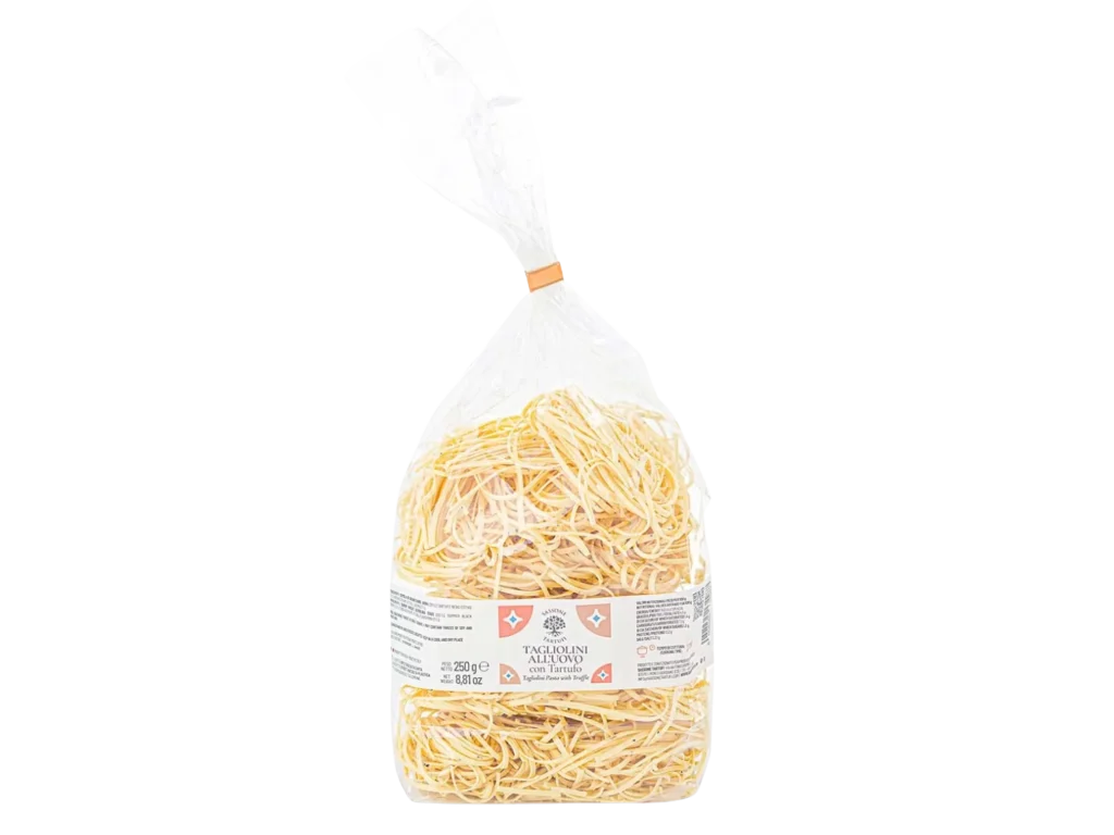 Tagliolini all'Uovo con Tartufo Nero Estivo 250g | Sassone Tartufi