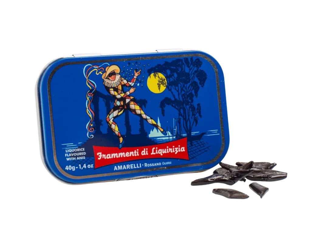 Rombetti Arlecchino Liquirizia Dura all'Anice 40g | Amarelli