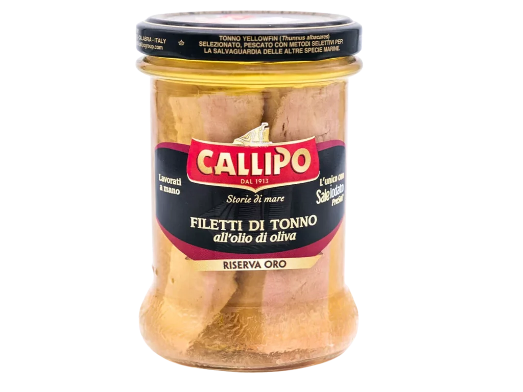 Filetti di Tonno all'Olio di Oliva Riserva Oro 250g - Callipo