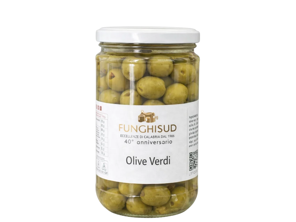 Olive Verdi 580g - Funghi Sud