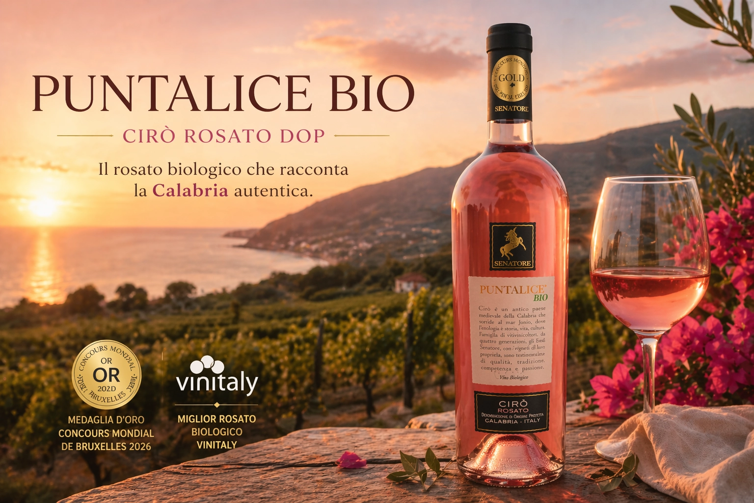 Puntalice Bio Rose 2025 - Cantina Senatore