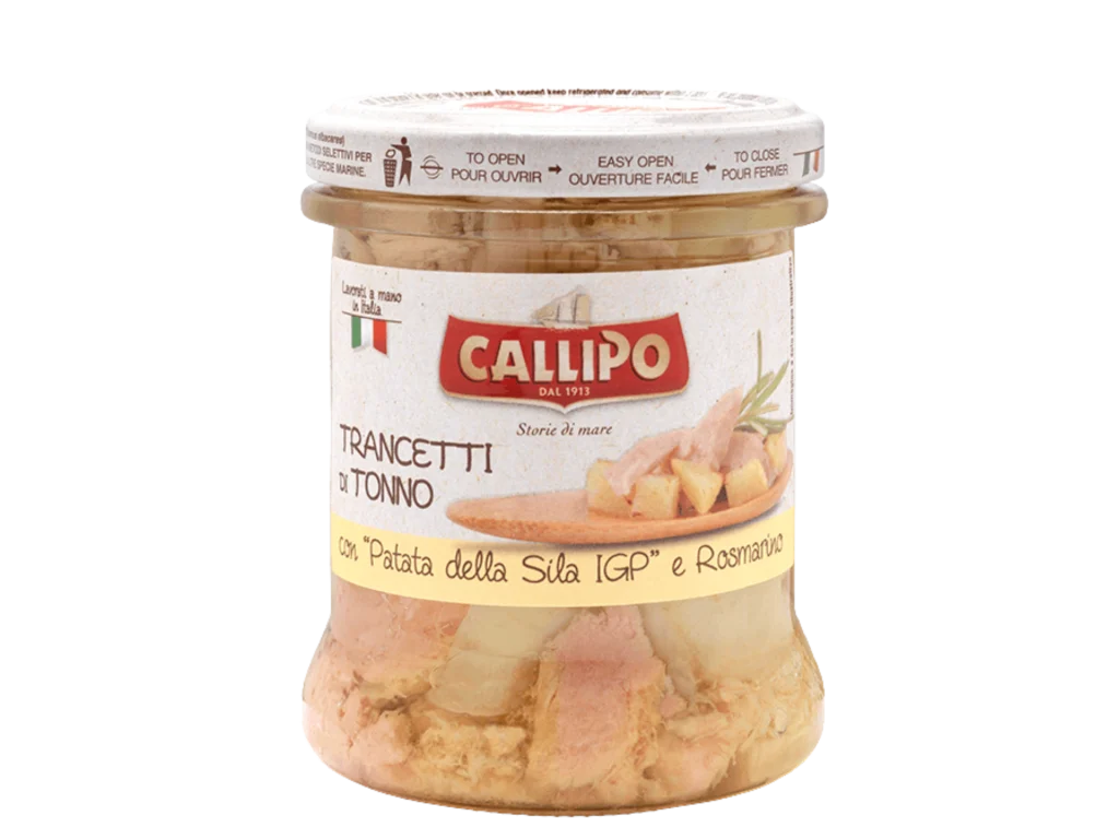 Trancetti di Tonno con Patata della Sila I.G.P e Rosmarino 170g - Callipo