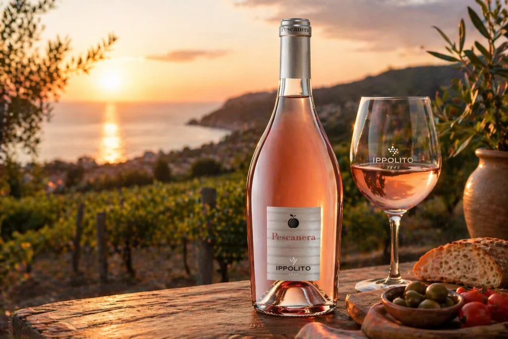 Vini calabresi Ippolito 1845: storia e Pescanera rosato